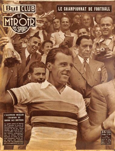 BUT ET CLUB LE MIROIR DES SPORTS N°367 DU 25 AOÛT 1952