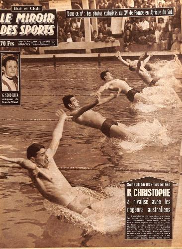 BUT ET CLUB LE MIROIR DES SPORTS N°701 DU 4 AOÛT 1958