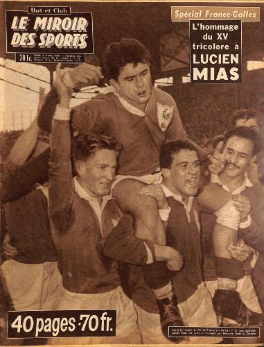 BUT ET CLUB LE MIROIR DES SPORTS N°736 DU 6 AVRIL 1959