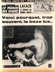 BUT ET CLUB LE MIROIR DES SPORTS N°956 DU 25 MARS 1963