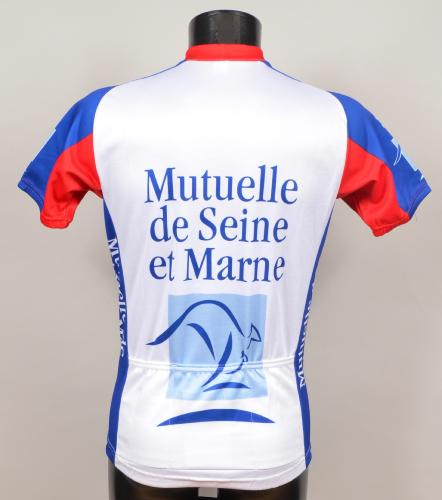 VINTAGE Maillot cycliste MUTUELLE DE SEINE-ET-MARNE 1998 Hutchinson Noret 5 XL