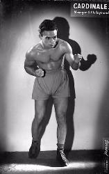 Carte photo de Tino Cardinale.