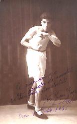 Carte postale dédicacée par José Juan (?).