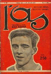 REVUE L'AS N°12 DE FÉVRIER 1928 PAR GEORGES « GÉO » ANDRÉ