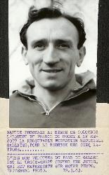 PHOTO ORIGINALE DE PRESSE DE KEN JONES AVEC LE PAYS DE GALLES CONTRE LA FRANCE DU 12 MARS 1963