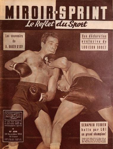 MIROIR SPRINT N°494 DU 28 NOVEMBRE 1955
