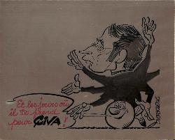 CARICATURE ORIGINALE DE GÉRALD DI GIORGIO