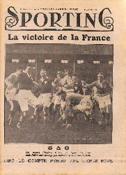 SPORTING N°991 DU 28 JANVIER 1930