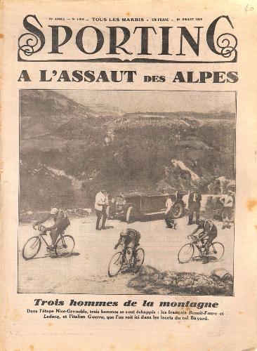 SPORTING N°1016 DU 22 JUILLET 1930