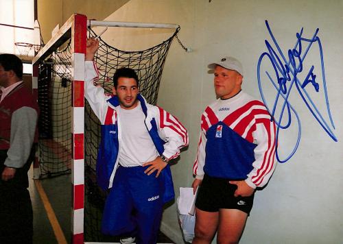 PHOTO ORIGINALE DE PRESSE AUTOGRAPHIÉE DE CALIFANO (RUGBY)