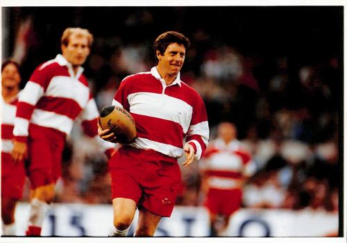 PHOTO ORIGINALE DE PRESSE DE JEAN-MICHEL LARQUÉ (RUGBY)