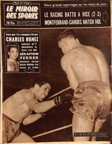 BUT ET CLUB LE MIROIR DES SPORTS N°725 DU 19 JANVIER 1959