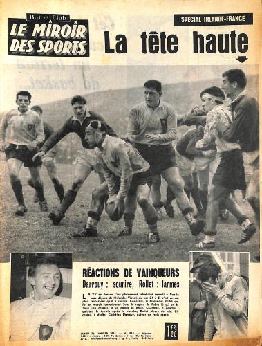 BUT ET CLUB LE MIROIR DES SPORTS N°948 DU 28 JANVIER 1963