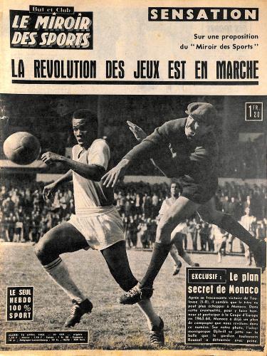 BUT ET CLUB LE MIROIR DES SPORTS N°959 DU 16 AVRIL 1963