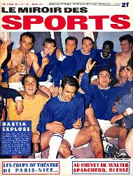 BUT ET CLUB LE MIROIR DES SPORTS N°1175 DU 16 MARS 1967