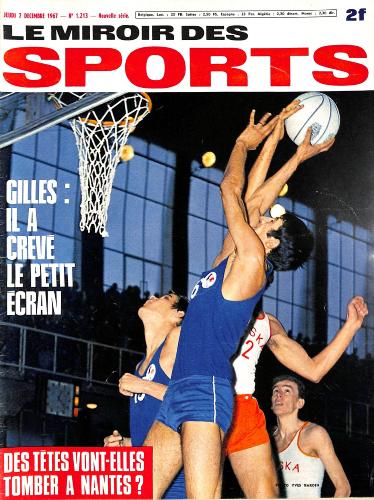 BUT ET CLUB LE MIROIR DES SPORTS N°1213 DU 7 DÉCEMBRE 1967