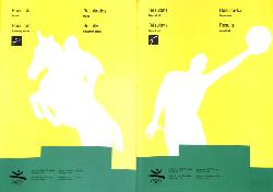 ENSEMBLE DE 28 FASCICULES DES RÉSULTATS OFFICIELS DES JEUX OLYMPIQUES DE BARCELONE 1992