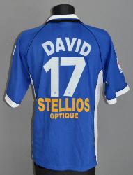 LAURENT DAVID AMIENS SC SAISON 1999-2000