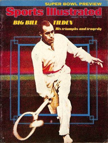 MAGAZINE « SPORTS ILLUSTRATED » SUR BIG BILL TILDEN