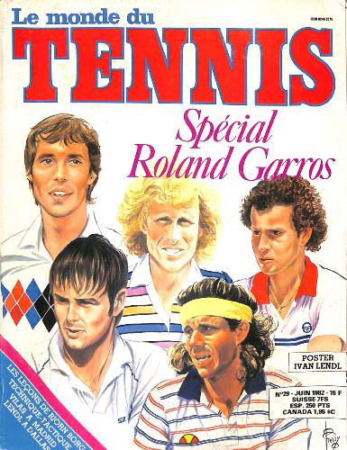 LIVRE SUR « LE MONDE DU TENNIS » SPÉCIAL ROLAND GARROS